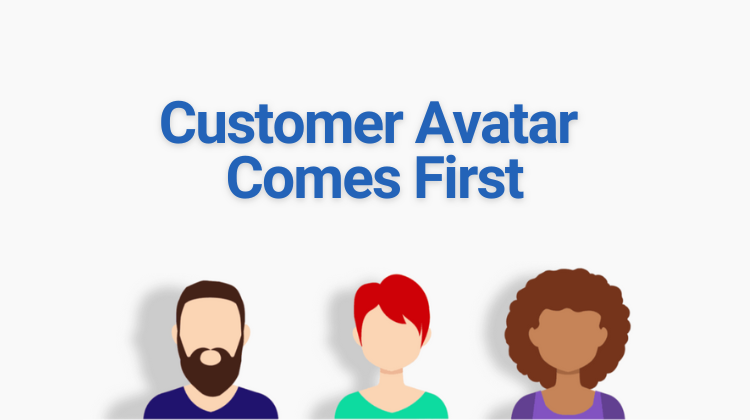 customer avatar comes first